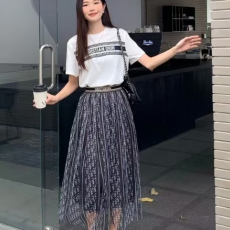 DIOR 디올 롱치마반팔셋트