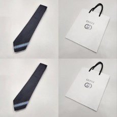 구* 22ss gg로고 사선 실크 넥타이