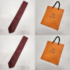 에*** 23ss H 바이컬러 실크 넥타이