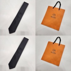 에*** 23ss H 바이컬러 실크 넥타이