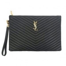 생** 쉐브론 클러치 금장 (사이즈 변경)